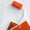 Garment hangtag and label/hangtag label for clothing