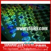 Genuine Holographic stickers /Transparent Self-adhesive Holographic Film