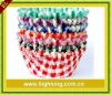 Gingham baking cup,paper baking muffin cases ,Many colours available