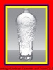 Glass Bottle in Crystal White