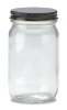 Glass Food Jar with cap