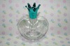 Glass Perfume Bottle With Crown Cap