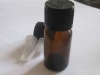 Glass bottle with child proof cap