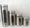 Glass bottle with stainless steel casing