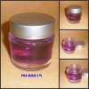 Glass cream jar