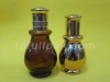 Glass essential oil bottle