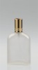 Glass frosted perfume bottle