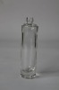 Glass perfume bottle with smooth surface