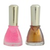 Glass small nail polish bottle