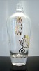 Glass spirit bottles with excellent decoration