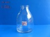 Glass storage jar with lid