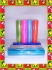 Glitter snow organza roll for fresh flower wrapper and gift packaging