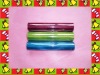 Glitter snow organza roll for fresh flower wrapper and gift packaging