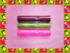 Glitter snow organza roll for fresh flower wrapper and gift packaging