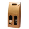 Glossy paper wine carry-on box