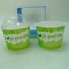 Go Green yogurt paper bowl 16oz