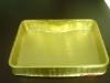 Golden plastic chocolate tray