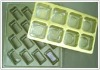 Golden plastic frozen food tray