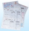 Good price of 4 copies consignment note(express barcode waybills)-SL051