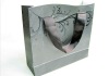 Gray  color  paper bag for packaging