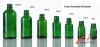 Green Essential oil bottles