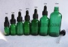 Green Glass Dropper Bottle for Essential Oil Packaging