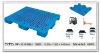 Grid top with Nine Big Feet Plastic Pallet Export & Nestable Pallet