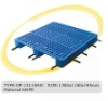 Gridding Plastic Pallet with Steel Tubes