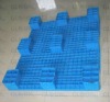 HDPE Plastic Light Duty Grid top with 3 runners Pallets Nestable Pallet