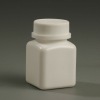 HDPE Square plastic solid bottles 5g