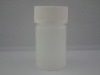 HDPE solid round plastic bottle