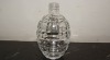 HIgh quality  crystal clear like a grenades glass bottle