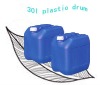 HOT!!! 30L Blue Closed Plastic Drum