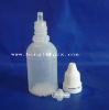 HOT!!! 35ml PE transparent eye dropper bottle