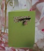 Handmade Retro jewelry wedding cards