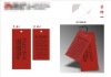 Hangtag paper label printing