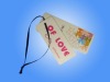 Hangtag with Ribbon for Garment Swing Tag