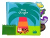 Happy bath time book with lovely jungle animal tails