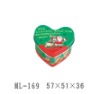 Heart mint tin box