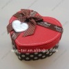 Heart shape art paper gift box  WT-PBX-266