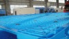 Heavy duty plastic injection pallet