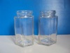 Hexagonal glass jars