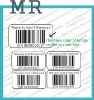 High quality barcode label,security barcode label printing