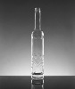 High quality crystal clean glass bottle for vodka 500ml