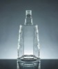 High  quality  crystal  clear glass bottle