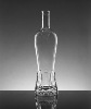 High quality  crystal  clear  material glass  vodka  bottle