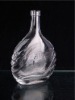 High quality crystal clear whisky glass  bottle