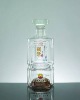 High quality crystal glass bottle