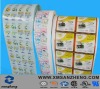 High quality customized roll sticker