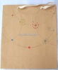 High quality kraft paper shopping bag WT-PPB-023